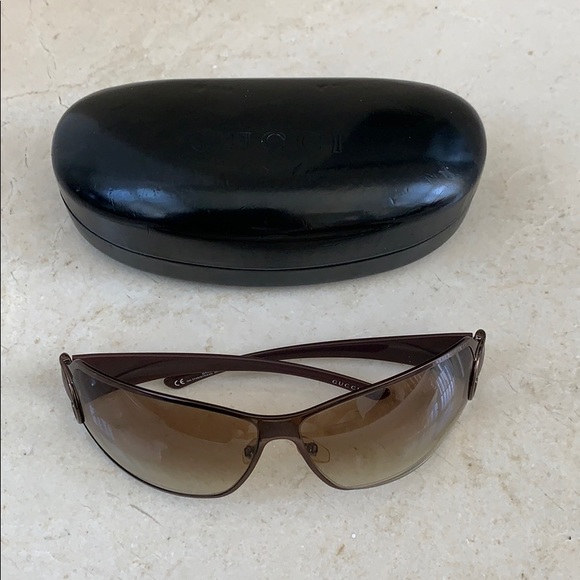 DONATED to Charity - Gucci Horsebit SquareGradient Sunglasses - Picture 6 of 8